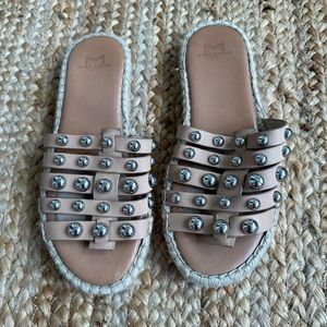 Never worn Marc Fisher Studded Sandals